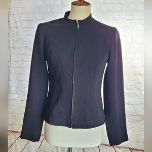 Louben Zip Up Jacket Blazer Sz 2